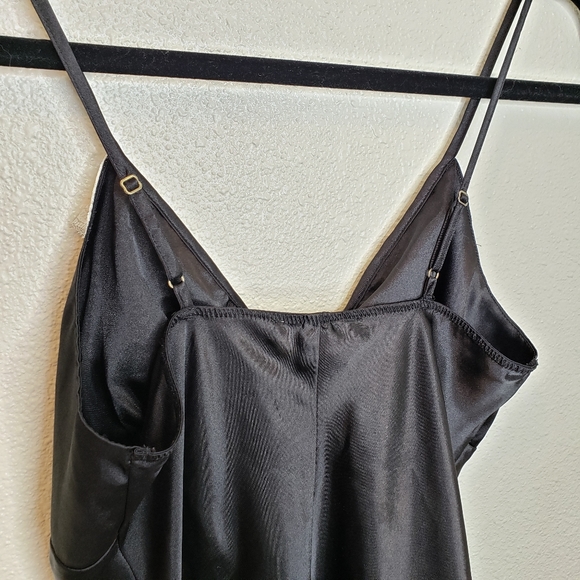 Flora Nikrooz Black Chemise with Lace Small - Picture 6 of 8